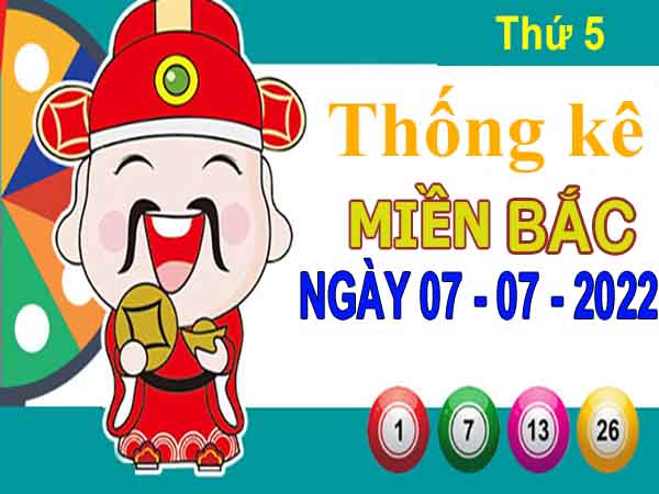 Thống kê XSMB ngày 7/7/2022