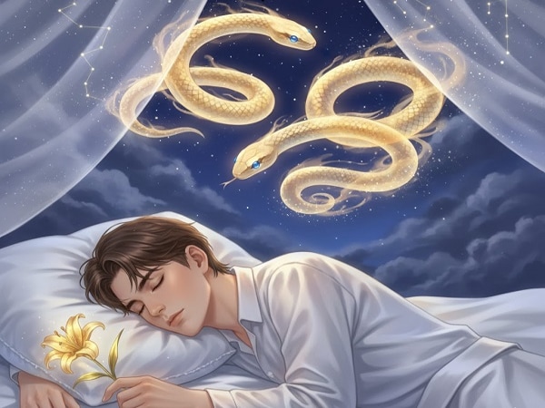 Luận giải nằm mơ thấy 2 con rắn vàng có phải điềm lành?