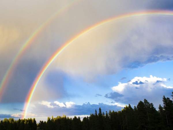 Nằm mơ thấy cầu vồng nhưng màu sắc nhạt, mờ dần