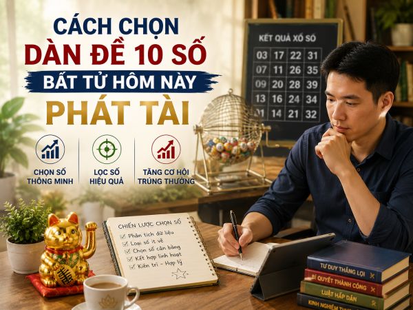 Cách chọn dàn đề 10 số bất tử hôm nay phát tài