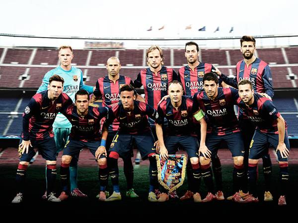 Đội hình Barca 2015 Đội hình Barca 2015